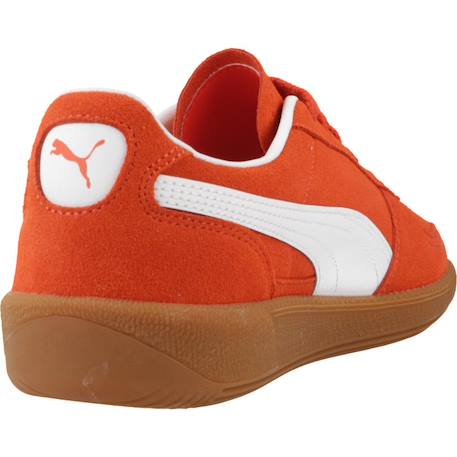 Basket à lacets garçon modèle palermo jr Orange red 3 - vertbaudet enfant 