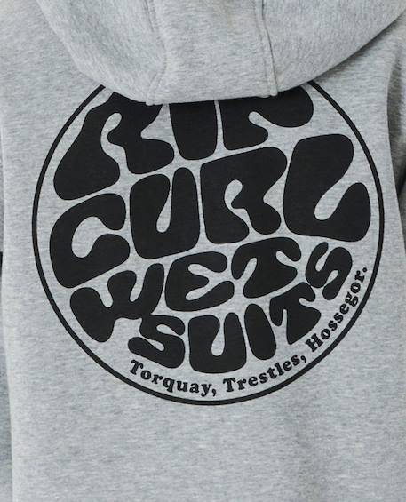 Sweat à capuche wetsuit icon enfant Aloe+Bone+Grass green+Grey marle+Light navy+Navy/white 20 - vertbaudet enfant 