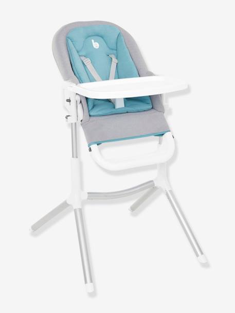 Chaise haute Slick 2 en 1 BABYMOOV blanc bleu gris 1 - vertbaudet enfant 
