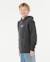 Sweat à capuche tropic dazed enfant Washed black 2 - vertbaudet enfant 