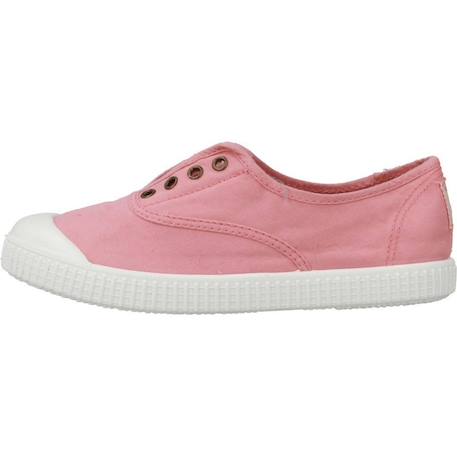 Baskets fille en textile Rose nude 2 - vertbaudet enfant 