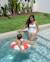 Gonflable pour enfants donut pvc double valve Multicolore+Rose+Rose à carreaux+Rose foncé+Rouge 2 - vertbaudet enfant 
