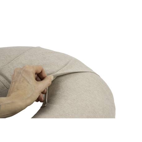 Coussin d'allaitement little warmy Argile beige+Léopard 5 - vertbaudet enfant 