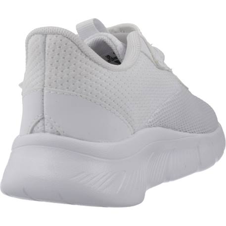 Baskets enfant garçon en textile Blanc white 3 - vertbaudet enfant 