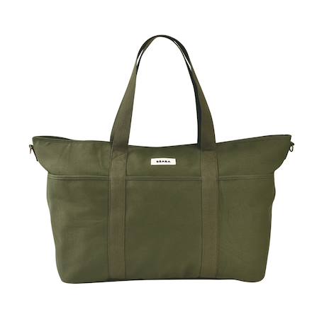 Sac à langer xxl madrid Denim+Léopard+Léopard clair+Lichen+Ocre 24 - vertbaudet enfant 