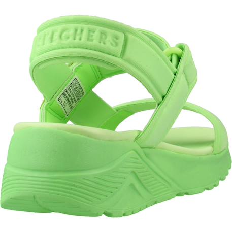 Sandales enfant fille en textile Rose htpk+Vert lime 9 - vertbaudet enfant 