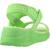 Sandales enfant fille en textile Rose htpk+Vert lime 9 - vertbaudet enfant 