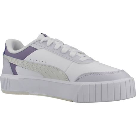 Baskets enfant fille en cuir Blanc black 5 - vertbaudet enfant 