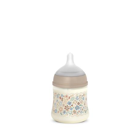 Biberon avec tétine sx pro 150 ml débit s Beige neutre+Bleu liberty+Liberty rose+Oisillons beige+Oisillons rose+Oisillons vert 2 - vertbaudet enfant 