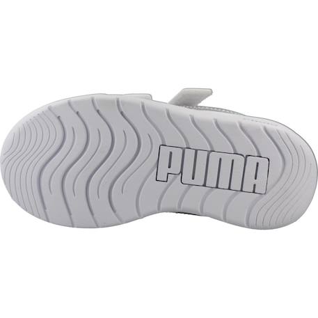 Baskets enfant fille en cuir Blanc white 6 - vertbaudet enfant 