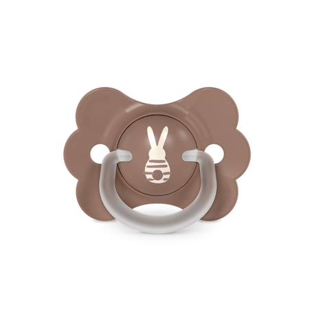 Sucette silicone butterfly sx pro wonderland Lapin beige+Lapin bleu+Lapin rose 1 - vertbaudet enfant 