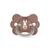Sucette silicone butterfly sx pro wonderland Lapin beige+Lapin bleu+Lapin rose 1 - vertbaudet enfant 