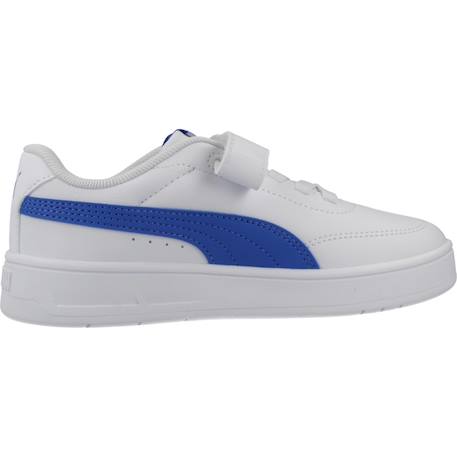 Baskets enfant garçon Blanc whtblu 1 - vertbaudet enfant 