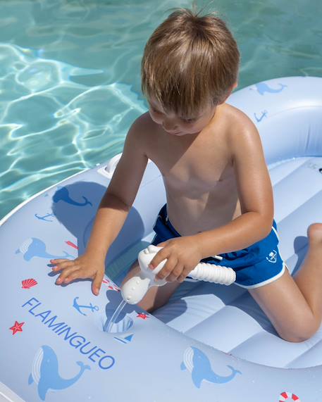 Gonflable pour enfants barque pvc Bleu 2 - vertbaudet enfant 
