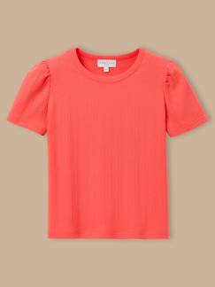 T-shirt à côtes  - coton biologique  - vertbaudet enfant