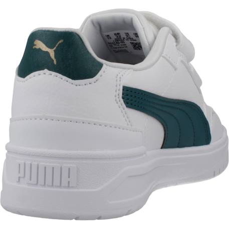 Baskets enfant garçon Blanc whtgrn 3 - vertbaudet enfant 