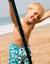 Lot de 2 shorts de bain unis/imprimés avec cordon de serrage Orange sombre+Vert foncé 7 - vertbaudet enfant 
