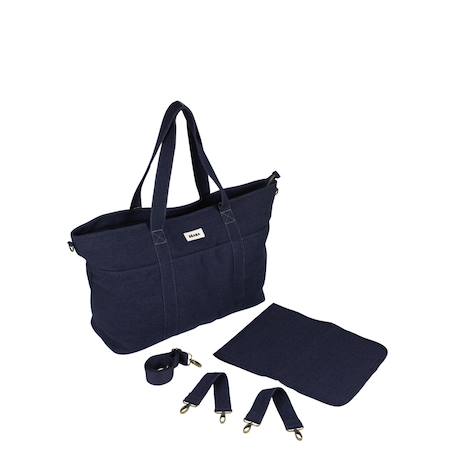 Sac à langer xxl madrid Denim+Léopard+Léopard clair+Lichen+Ocre 5 - vertbaudet enfant 