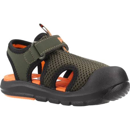 Sandales bébé garçon en textile Vert green 5 - vertbaudet enfant 
