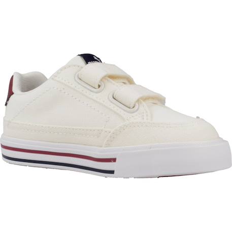 Baskets bébé garçon en textile Beige white 5 - vertbaudet enfant 