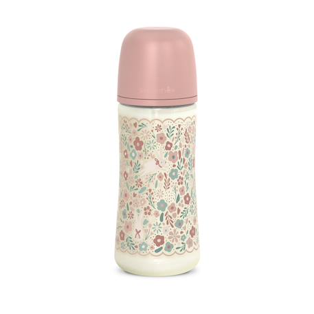 Biberon avec tétine sx pro 360 ml débit l Beige neutre+Bleu liberty+Liberty rose+Oisillons beige+Oisillons rose 5 - vertbaudet enfant 