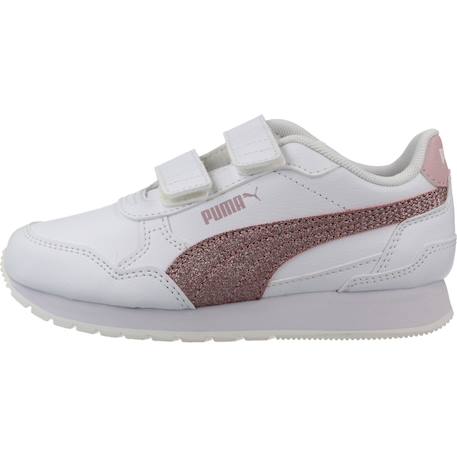 Baskets enfant fille Blanc white 2 - vertbaudet enfant 
