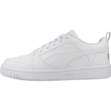 Baskets mixte rebound v6 Blanc+Blanc white 8 - vertbaudet enfant 