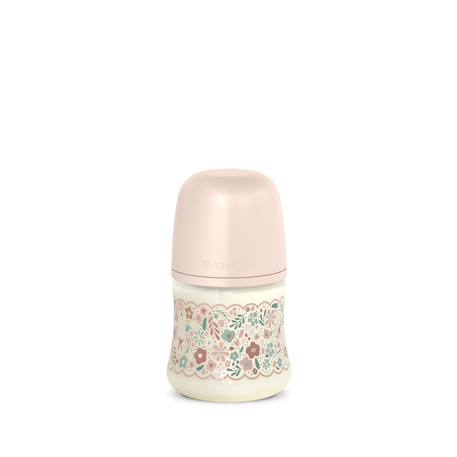 Biberon avec tétine sx pro 150 ml débit s Beige neutre+Bleu liberty+Liberty rose+Oisillons beige+Oisillons rose+Oisillons vert 6 - vertbaudet enfant 