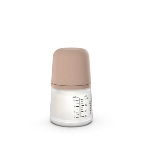 Biberon anti-colique spécial allaitement 120 ml zero.zero Amande+Caramel+Clair+Sable clair 1 - vertbaudet enfant 