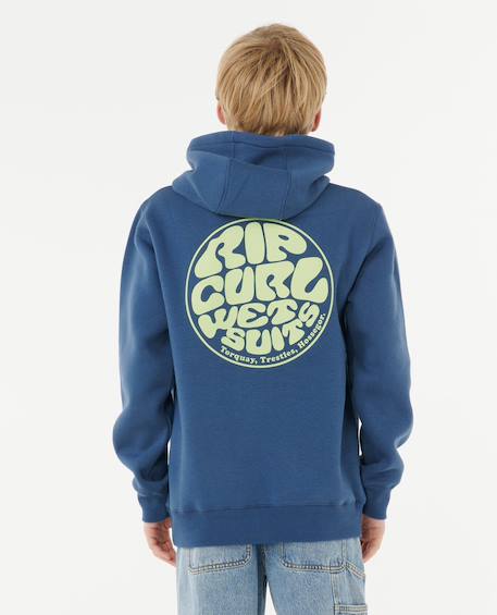 Sweat à capuche wetsuit icon enfant Aloe+Bone+Grass green+Grey marle+Light navy+Navy/white 23 - vertbaudet enfant 