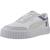 Baskets enfant fille en cuir Blanc black 4 - vertbaudet enfant 
