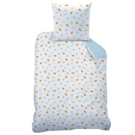 Parure de lit enfant 140x200, 100% coton, pat patrouille Bleu 4 - vertbaudet enfant 