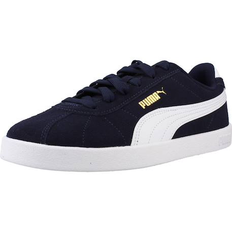 Baskets enfant garçon en cuir Bleu navy 4 - vertbaudet enfant 