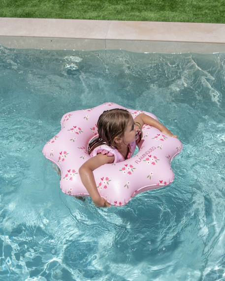 Gonflable pour enfants donut pvc double valve Rose 6 - vertbaudet enfant 
