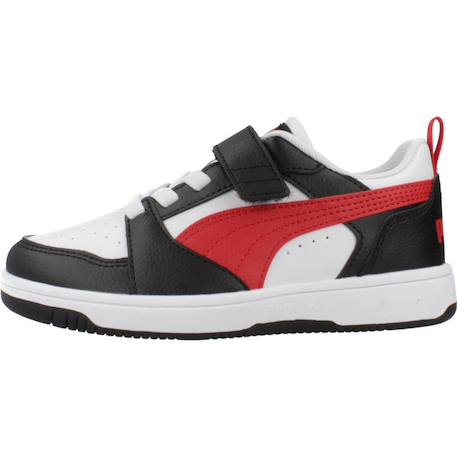 Baskets enfant garçon Noir white 2 - vertbaudet enfant 