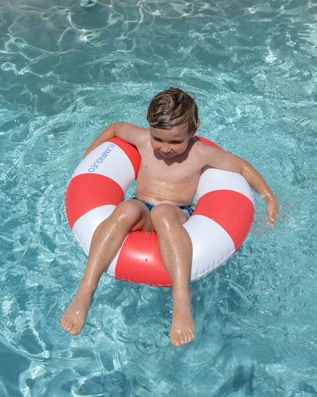 Gonflable pour enfants donut pvc double valve Multicolore+Rose+Rose à carreaux+Rose foncé+Rouge 26 - vertbaudet enfant 