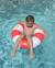 Gonflable pour enfants donut pvc double valve Multicolore+Rose+Rose à carreaux+Rose foncé+Rouge 26 - vertbaudet enfant 