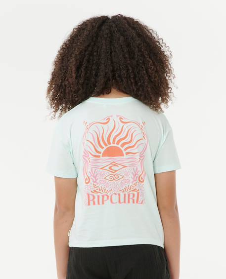 T-shirt court à manches courtes sunrise fille Mint 5 - vertbaudet enfant 