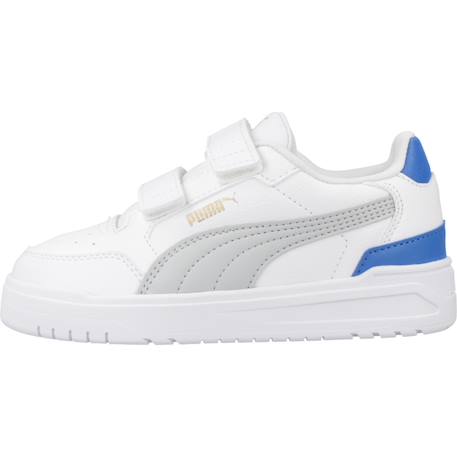 Baskets enfant garçon Blanc white 2 - vertbaudet enfant 