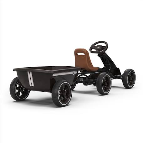 Kart enfant à pédales avec remorque - de 2 à 5 ans - Jeu exterieur Noir+Vert 5 - vertbaudet enfant 
