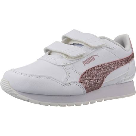 Baskets enfant fille Blanc white 4 - vertbaudet enfant 