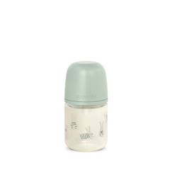 Puériculture-Biberon en verre avec tétine sx pro 120 ml débit xs