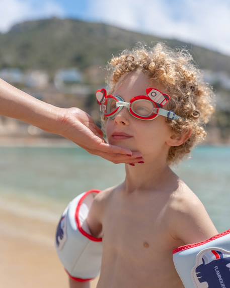 Lunettes de natation enfant anti buee uv Bleu+Multicolore+Rose 7 - vertbaudet enfant 