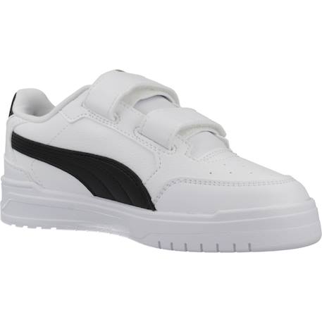Baskets enfant garçon Blanc whtblk 5 - vertbaudet enfant 