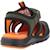 Sandales bébé garçon en textile Vert green 3 - vertbaudet enfant 