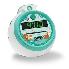 Linge de maison et décoration-Décoration-Radio-réveil fm usb projection avec alarme
