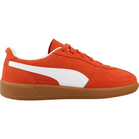 Basket à lacets garçon modèle palermo jr Orange red 1 - vertbaudet enfant 