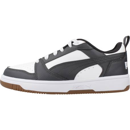 Baskets enfant garçon Gris white 2 - vertbaudet enfant 