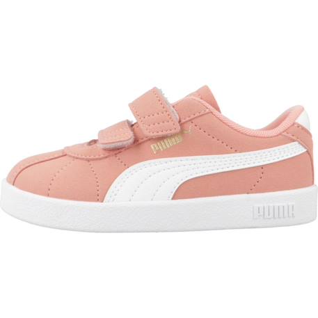 Basket fille à scratch club ii v inf Orange pink 2 - vertbaudet enfant 
