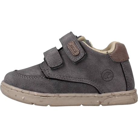 Derby bébé cuir geffo Bleu 800+Brun clair 260+Gris 950 14 - vertbaudet enfant 